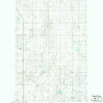 United States Geological Survey Ferdig, MT (1986, 24000-Scale) digital map