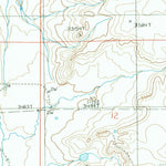 United States Geological Survey Ferdig, MT (1986, 24000-Scale) digital map