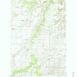 United States Geological Survey Fergus NE, MT (1985, 24000-Scale) digital map