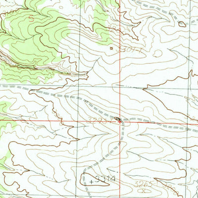 United States Geological Survey Fergus NE, MT (1985, 24000-Scale) digital map