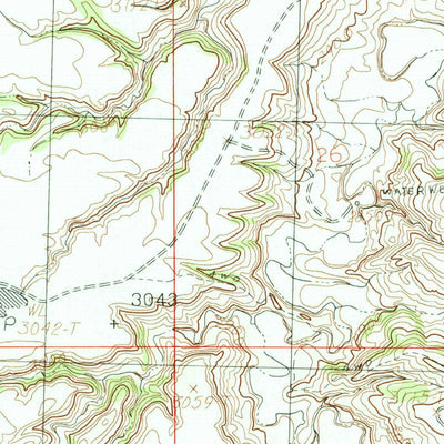 United States Geological Survey Fergus NE, MT (1985, 24000-Scale) digital map