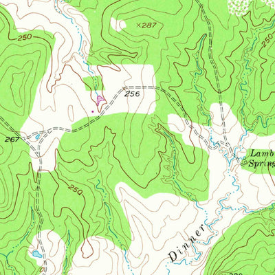 United States Geological Survey Ferguson Crossing, TX (1959, 24000-Scale) digital map
