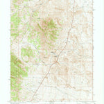 United States Geological Survey Ferguson Mountain, NV (1972, 24000-Scale) digital map