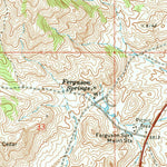 United States Geological Survey Ferguson Mountain, NV (1972, 24000-Scale) digital map