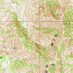 United States Geological Survey Ferguson Mountain, NV (1972, 24000-Scale) digital map
