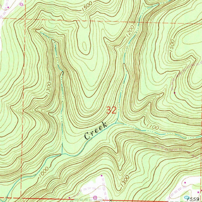 United States Geological Survey Fern, AR (1969, 24000-Scale) digital map