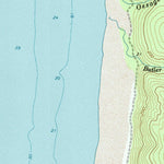 United States Geological Survey Fern Canyon, CA (1966, 24000-Scale) digital map
