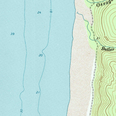 United States Geological Survey Fern Canyon, CA (1966, 24000-Scale) digital map