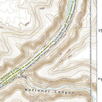 United States Geological Survey Fern Glen Canyon, AZ (2021, 24000-Scale) digital map