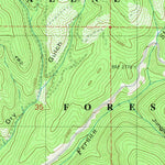 United States Geological Survey Fernan Lake, ID (1981, 24000-Scale) digital map