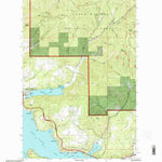 United States Geological Survey Fernan Lake, ID (1996, 24000-Scale) digital map