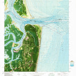 United States Geological Survey Fernandina Beach, FL-GA (1981, 24000-Scale) digital map