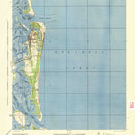 United States Geological Survey Fernandina, FL-GA (1944, 62500-Scale) digital map