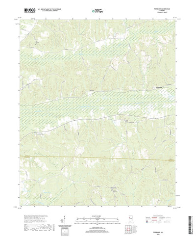 United States Geological Survey Fernbank, AL (2020, 24000-Scale) digital map
