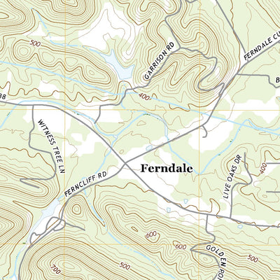 United States Geological Survey Ferndale, AR (2020, 24000-Scale) digital map