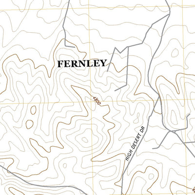 United States Geological Survey Fernley East, NV (2021, 24000-Scale) digital map