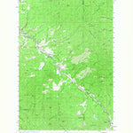 United States Geological Survey Fernwood, ID (1961, 62500-Scale) digital map