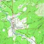 United States Geological Survey Fernwood, ID (1961, 62500-Scale) digital map