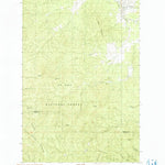 United States Geological Survey Fernwood, ID (1990, 24000-Scale) digital map