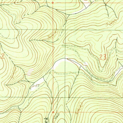 United States Geological Survey Fernwood, ID (1990, 24000-Scale) digital map