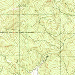 United States Geological Survey Fernwood, ID (1990, 24000-Scale) digital map