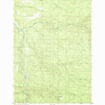 United States Geological Survey Fernwood, OR (1986, 24000-Scale) digital map