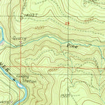 United States Geological Survey Fernwood, OR (1986, 24000-Scale) digital map