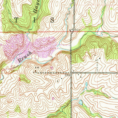 United States Geological Survey Ferrelview, MO (1961, 24000-Scale) digital map