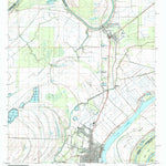 United States Geological Survey Ferriday North, LA-MS (1995, 24000-Scale) digital map