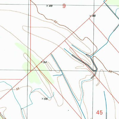 United States Geological Survey Ferriday North, LA-MS (1995, 24000-Scale) digital map