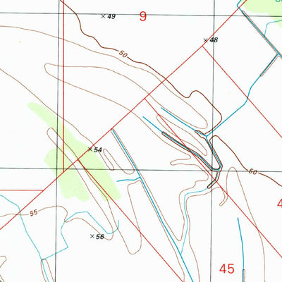 United States Geological Survey Ferriday North, LA-MS (1999, 24000-Scale) digital map