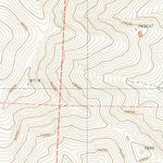 United States Geological Survey Ferris Creek, NV (1985, 24000-Scale) digital map