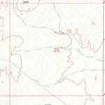 United States Geological Survey Ferris Lake, WY (1971, 24000-Scale) digital map