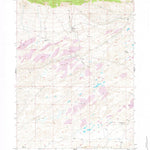United States Geological Survey Ferris, WY (1953, 24000-Scale) digital map