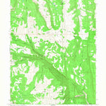 United States Geological Survey Ferron Canyon, UT (1966, 24000-Scale) digital map