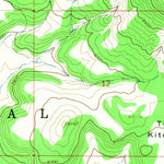 United States Geological Survey Ferron Canyon, UT (1966, 24000-Scale) digital map