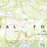 United States Geological Survey Ferron Canyon, UT (2001, 24000-Scale) digital map