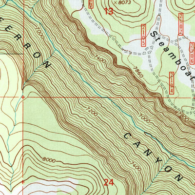 United States Geological Survey Ferron Canyon, UT (2001, 24000-Scale) digital map