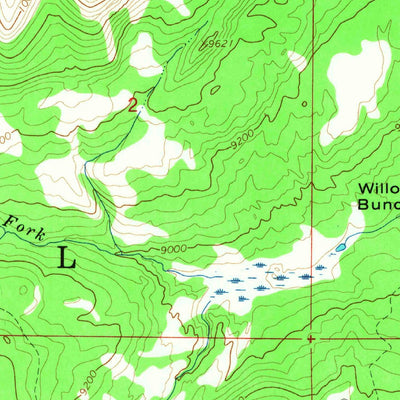 United States Geological Survey Ferron Reservoir, UT (1966, 24000-Scale) digital map