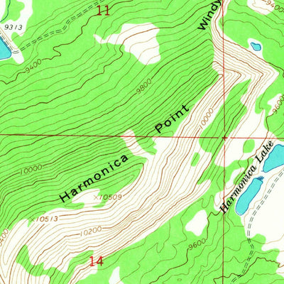 United States Geological Survey Ferron Reservoir, UT (1966, 24000-Scale) digital map