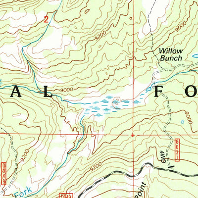 United States Geological Survey Ferron Reservoir, UT (2001, 24000-Scale) digital map