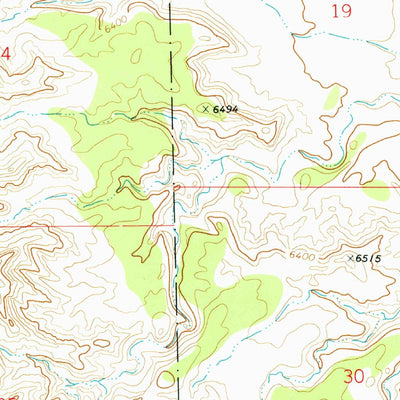 United States Geological Survey Ferron, UT (1979, 24000-Scale) digital map
