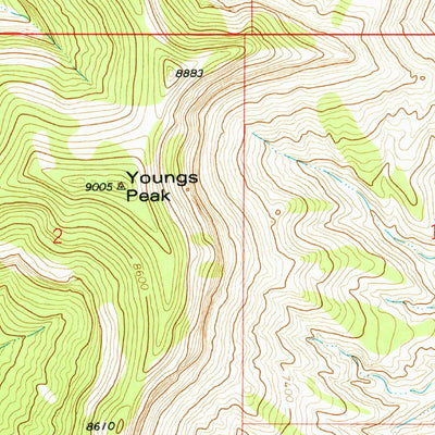 United States Geological Survey Ferron, UT (1979, 24000-Scale) digital map