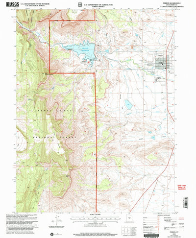 United States Geological Survey Ferron, UT (2001, 24000-Scale) digital map