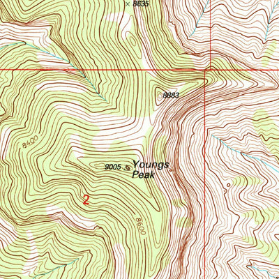 United States Geological Survey Ferron, UT (2001, 24000-Scale) digital map