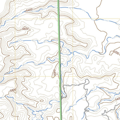 United States Geological Survey Ferron, UT (2023, 24000-Scale) digital map