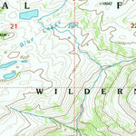 United States Geological Survey Ferry Lake, WY (1996, 24000-Scale) digital map