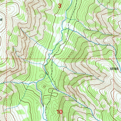 United States Geological Survey Ferry Lake, WY (1996, 24000-Scale) digital map