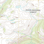 United States Geological Survey Ferry Lake, WY (2012, 24000-Scale) digital map
