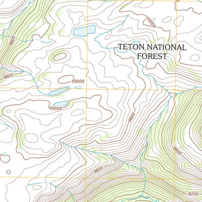 United States Geological Survey Ferry Lake, WY (2012, 24000-Scale) digital map